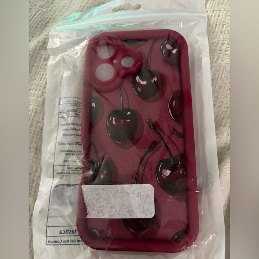 Brand New iPhone 16 Cherry 🍒 Phone Case 🖤 - Picture 3 of 3